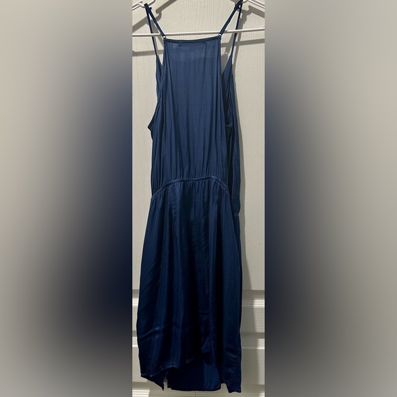 Young Fabulous & Broke Sleeveless Jameson Mini Dress w Button Loop Detail Blue - Picture 6 of 9
